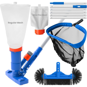 Spa Jet Vacuum w/8' Adjustable Pole