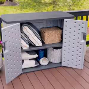 Suncast 130-Gal. Vertical Resin Deck Box