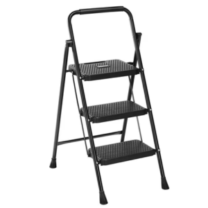 Metal 800lb Foldable 3-Step Ladder