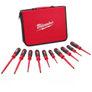 Milwaukee 10-Piece Insulated Screwdriver Set