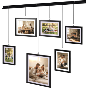 6-Piece Wall Mount Picture Frame Gallery Set