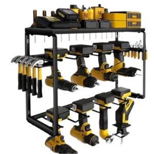 Wall Mount 3-Tier Power Tool Organizer