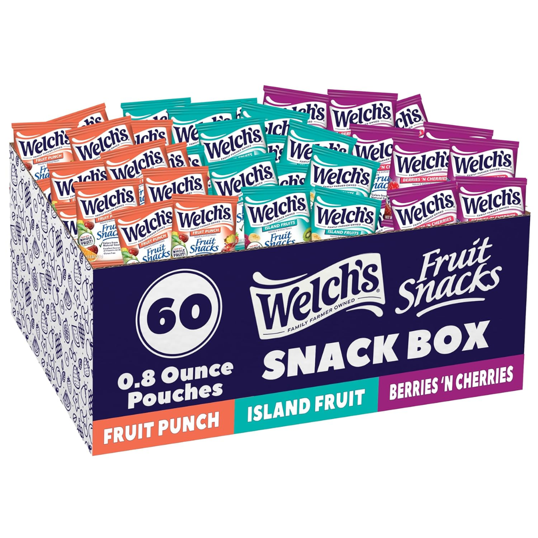 Welch's 60-Count Fruit Snacks Variety Pack