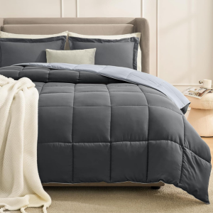 3-Piece Queen Reversible Comforter Set