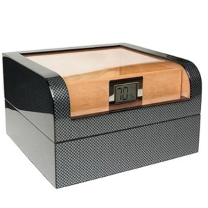 Cedar 30-Cigar Humidor w/Digital Hygrometer