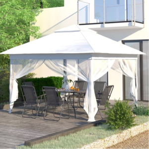 Patio 11' Pop up Canopy Gazebo w/Netting