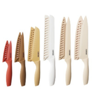 Carote 12-Piece Stainless Steel Knife Set w/Guards