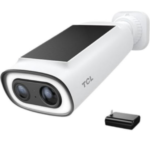 TCL 2K Wireless Solar Security Camera w/Alexa