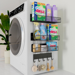 4-Pack Magnetic Shelf Organizer