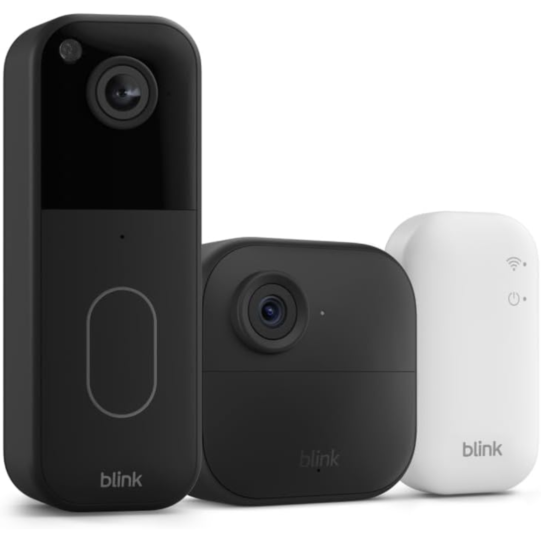 Blink Video Doorbell + Outdoor 4 Wireless Smart Security Camera