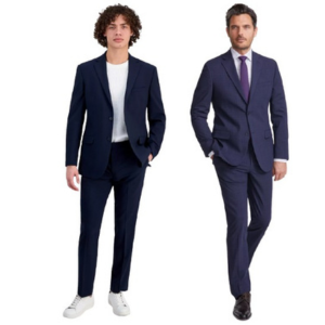 DKNY Men's Modern-Fit Nested Suit