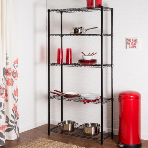 Honey-Can-Do 5-Tier Metal Wire Shelving Unit