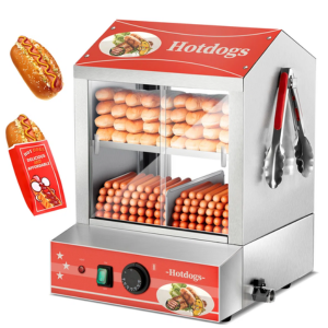 175 Hot Dogs & 40 Buns Steamer