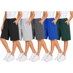10-Pack Women's Loose Fit Lounge Shorts