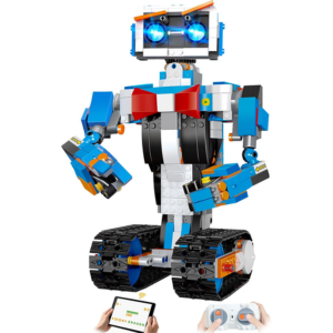 Kid's STEM Robot Building Toy w/Remote & APP