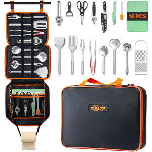 16-Piece Camping Cooking Utensil Set