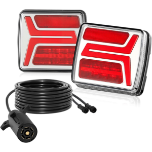 2-Pack 12V LED Trailer Lights