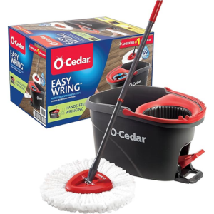 O-Cedar EasyWring Spin Mop & Bucket