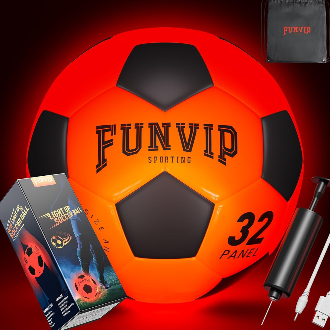 Funvip Light Up LED Soccer Ball