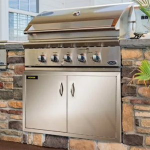 Stainless Steel Outdoor Kitchen Access Door