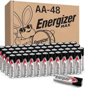 Energizer 48-Count Max AA Alkaline Batteries