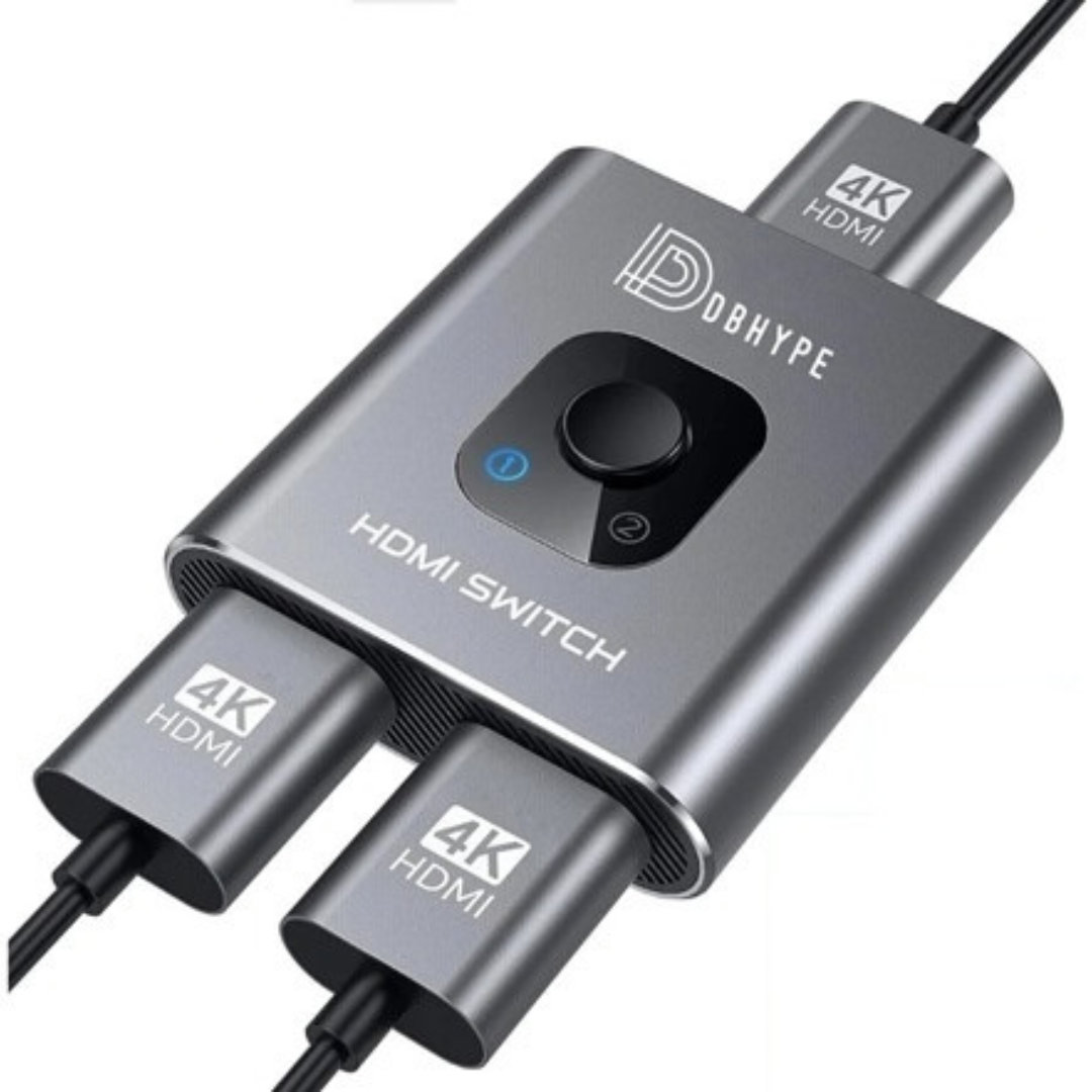 Bi-Directional 4K HDMI Switcher Splitter Box