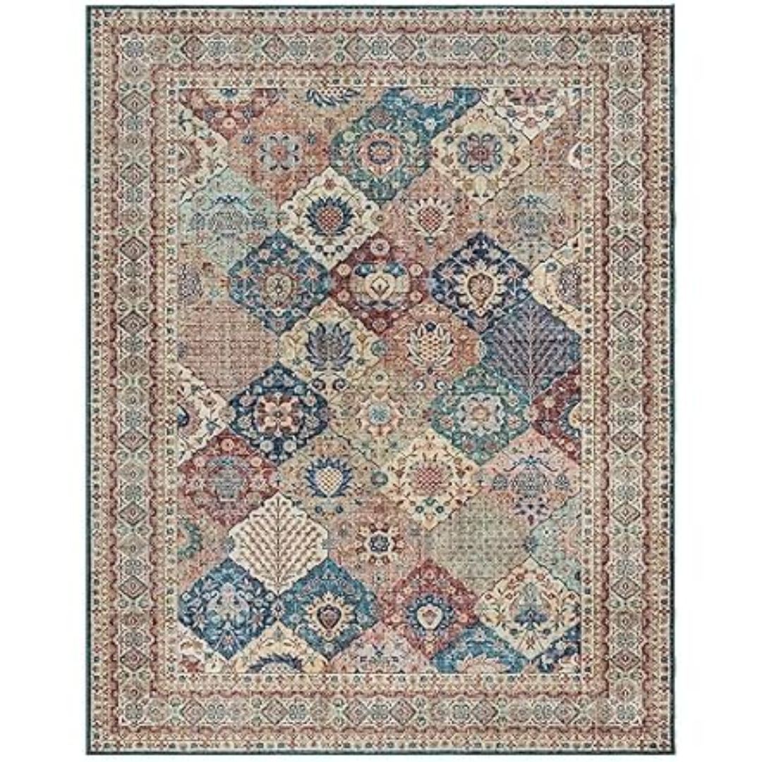 Gertmenian 6'x9' Indoor Boho Area Rug