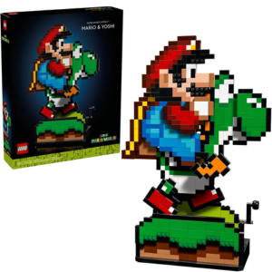 LEGO 1,215-Piece Super Mario World: Mario & Yoshi Building Set