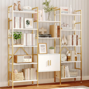 5-Tier Triple Bookshelf