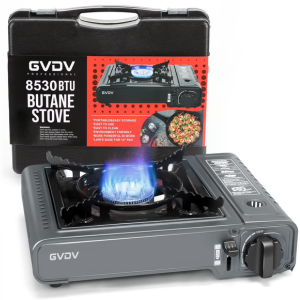 Portable 1-Burner Camping Gas Stove