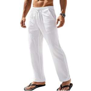 Men's Linen Beach Pants