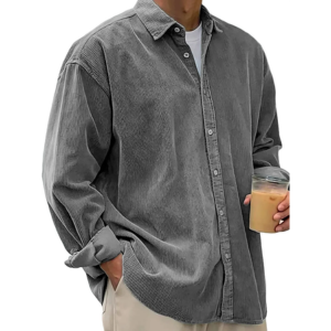 Men's Casual Corduroy Shirt