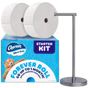 Charmin Forever Toilet Paper Roll Starter Kit + 3 Refills + $15 Target eGC