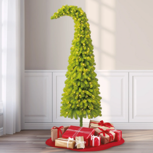 Artificial 6' Pre-Lit Grinch Christmas Tree