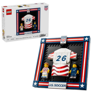 LEGO 167-Piece U.S. Soccer National Team Jersey Building Set