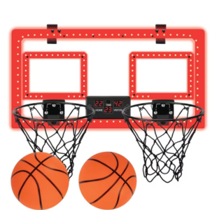 Over-the-Door LED Basketball Dual Hoop