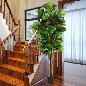 Costway 6' Artificial Fiddle Leaf Fig Tree