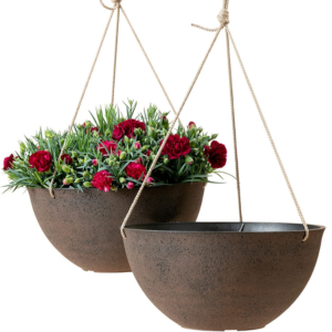 Set of 2 Hanging Planters
