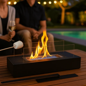 Seamless Outdoor Tabletop Firepit