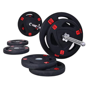 Fitvids 95lbs Cast Iron Weight Set
