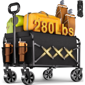 Collapsible 280lbs Wagon Cart