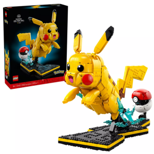 LEGO 2050-Piece Pokemon Pikachu & Poke Ball Building Set