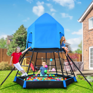 Rainbow Arch Climber Dome w/Monkey Bars