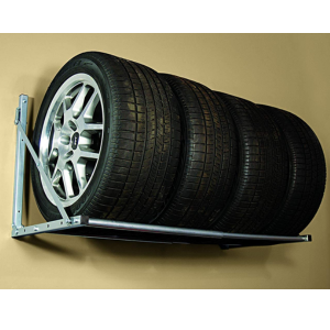 Wall Mount Tire Storage Rack