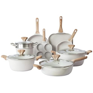 Country Kitchen 13-Piece Cast Aluminum Non-Stick Cookware Set