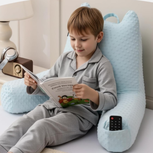 Kid's Memory Foam Reading Pillow w/Pocket