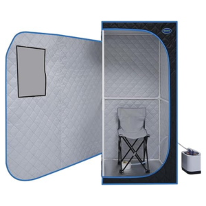 Portable Steam Sauna w/Chair & Generator