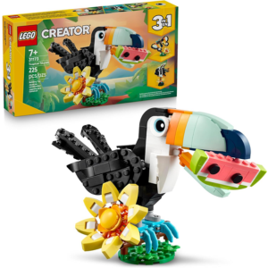 LEGO 225-Piece Creator Wild Animals: Tropical Toucan Building Set