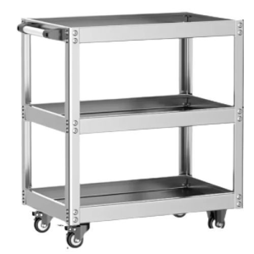 Heavy Duty 3-Tier 1500lb Rolling Tool Cart