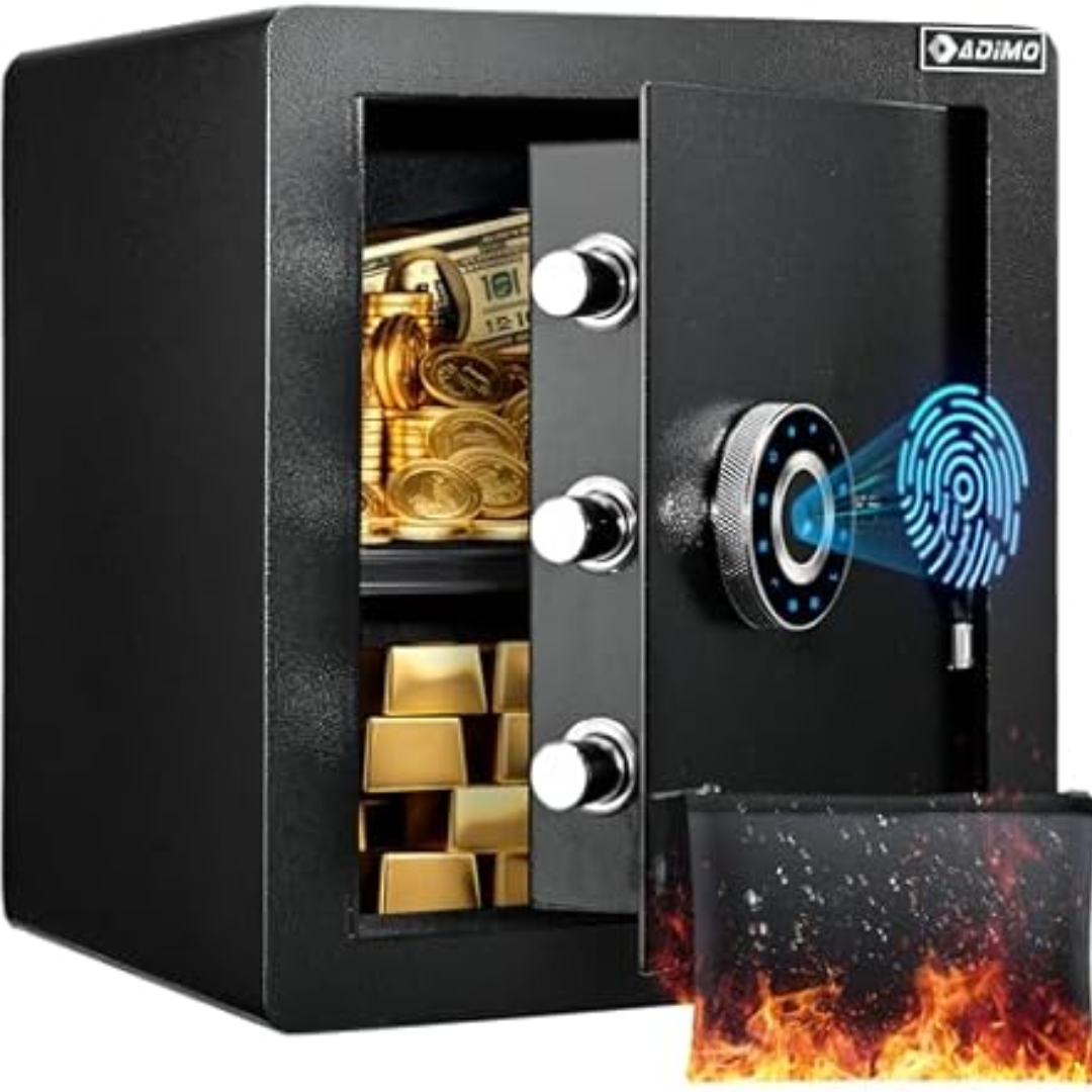 Biometric 1.6 Cu Ft Cabinet Safe Box